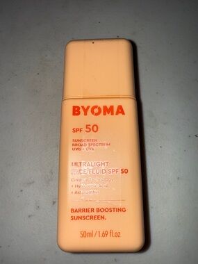 BYOMA SPF 50 Ultralight Face Fluid